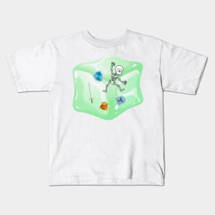 Gelatinous Cube - Green Kids T-Shirt